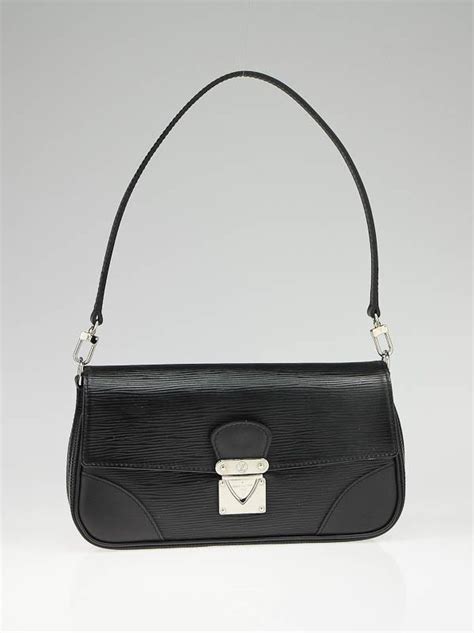 louis vuitton black epi segur pochette|Louis Vuitton epi cow leather.